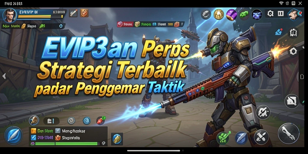 Tampilan gameplay EVIP3 dengan strategi yang mendebarkan.