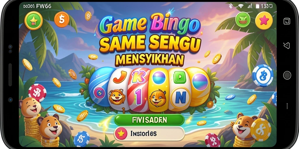 Tangkapan layar menunjukkan gameplay seru dalam Bingo FW66.