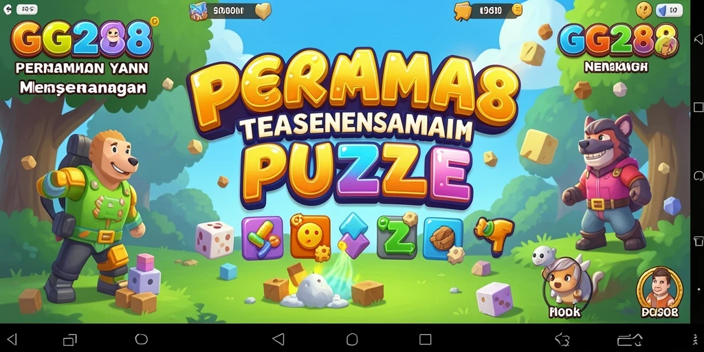 Tampilan gameplay GG288 dengan teka-teki yang menarik dan menantang.