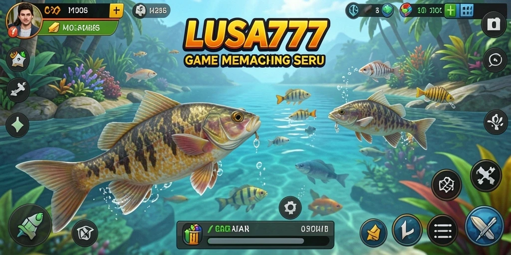 Tangkap ikan besar dalam petualangan memancing yang seru.