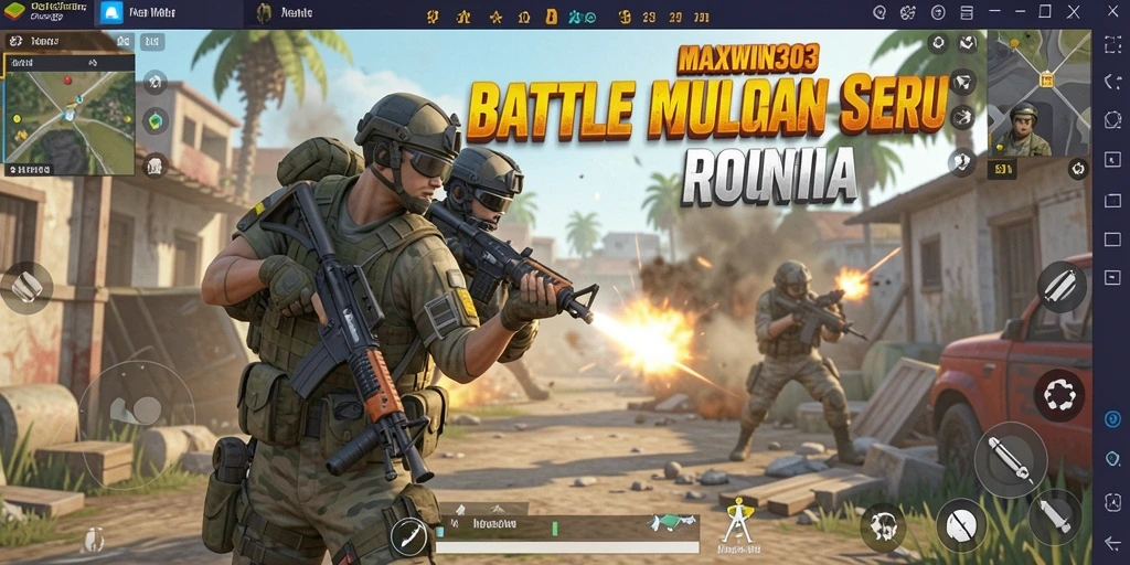 Gameplay pertempuran seru di MAXWIN303 yang menegangkan.