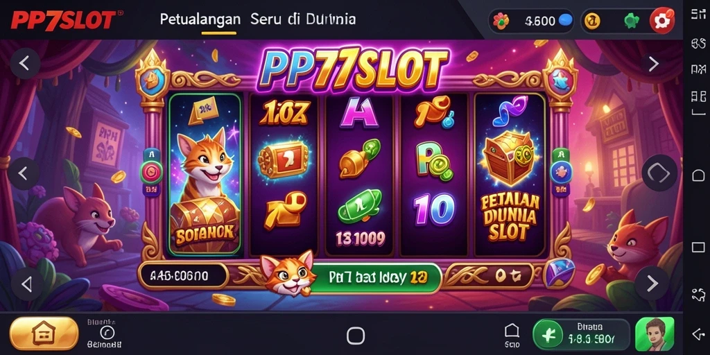 Screenshot gameplay PP7SLOT menampilkan momen seru dari petualangan slot.