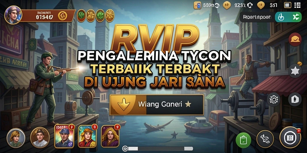 Tampilan gameplay RVIP yang kaya strategi dan interaksi.