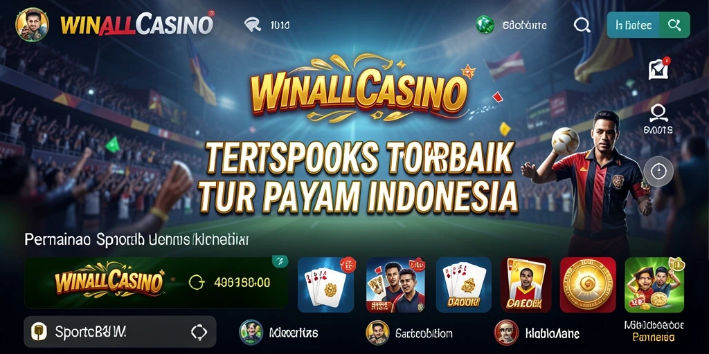 Screenshot gameplay menunjukkan pengalaman taruhan olahraga yang interaktif.